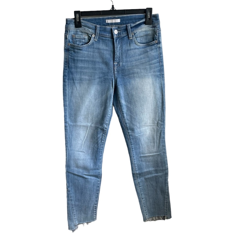 7 For All Mankind Mid Rise Skinny Jeans (Size 27)